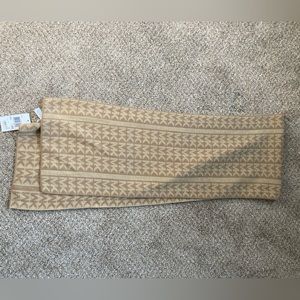 Michael Kors logo scarf.